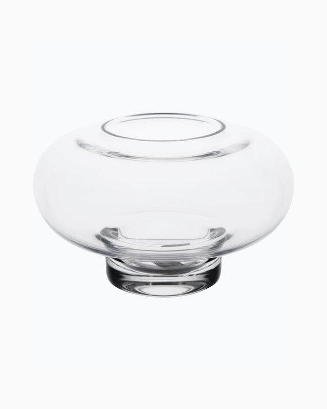 Marimekko Glass Candle Holder Fyr Clear