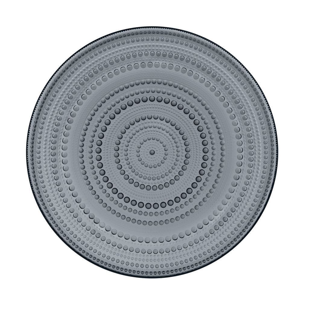 iittala Kastehelmi Platter 31.5cm Dark Grey
