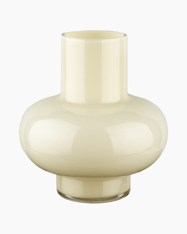 Marimekko Glass Umpu Vase Butter