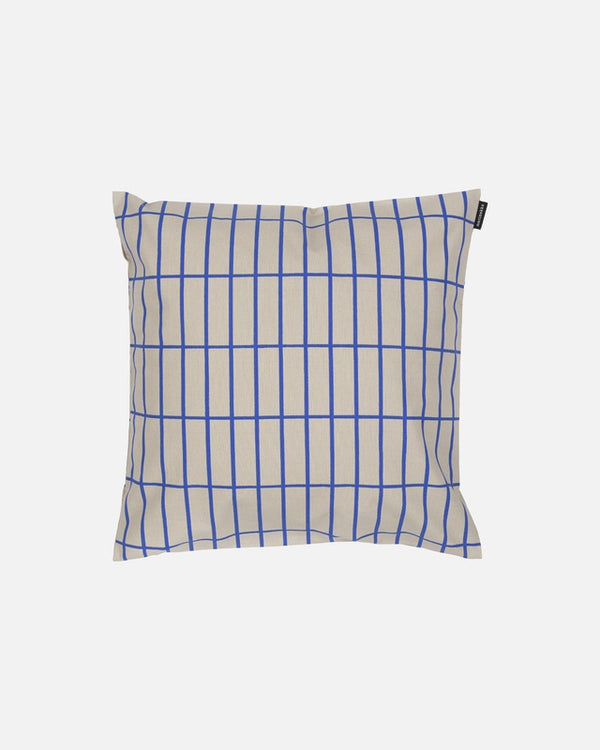 Marimekko Cushion Cover 40cm x 40cm Tiiliskivi Electric Blue