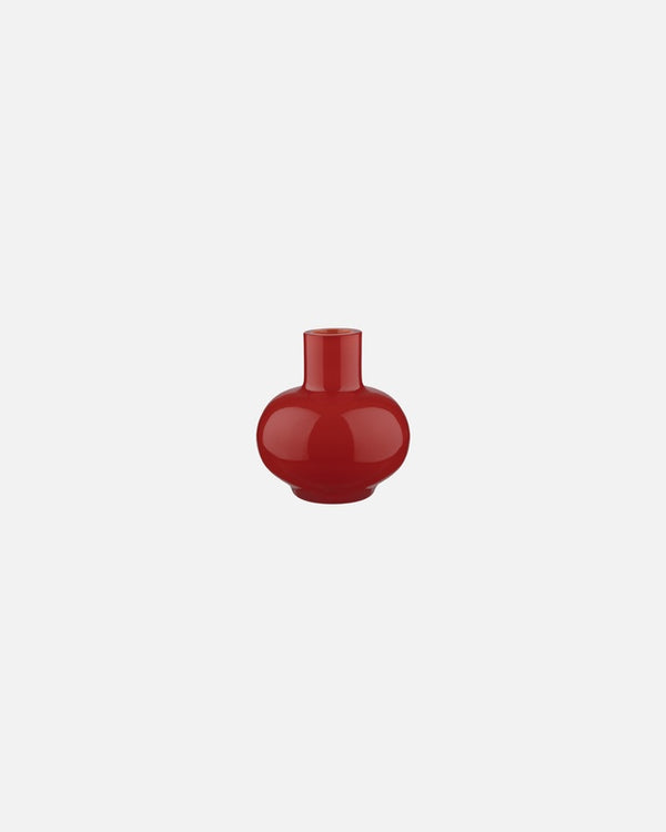 Marimekko Glass Mini Vase Red