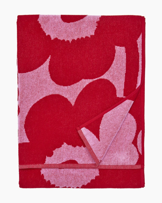 Marimekko Towel Bath Unikko Red
