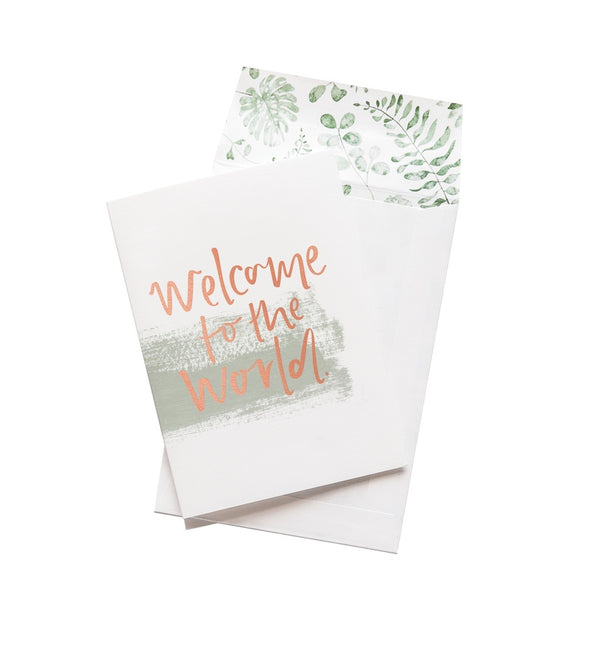 emma kate co Card - Welcome to the World