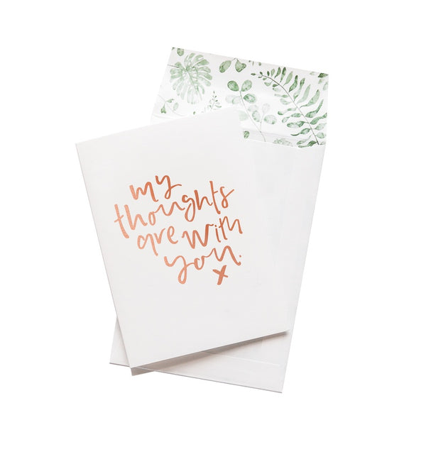 emma kate co Card - My Thoughts are With You