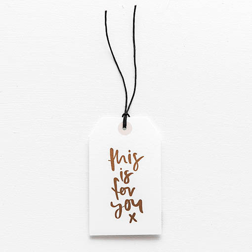 emma kate co Gift Tag - This Is For You