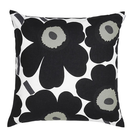 Marimekko Cushion Cover 50cm x50cm Unikko Black