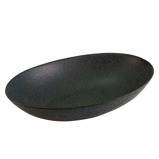 Concept Japan Wabisabi Oval Dish 26cm Black