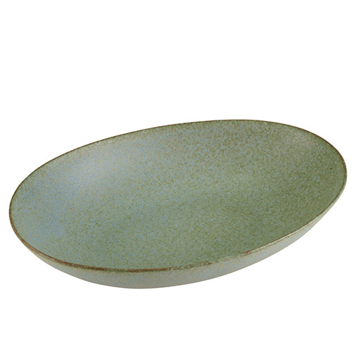Concept Japan Wabisabi Oval Dish 26cm Green