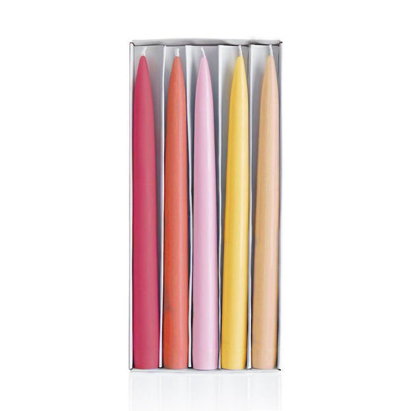 Maison Balzac Chandelles Tapered Candle Set of 5 Summer